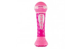  Microfone Musical - HBR0056 - Rosa