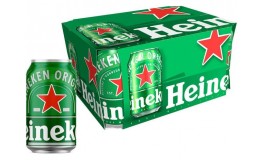 Cerveja Heineken Puro Malte Lager 350ml - 12 Latas